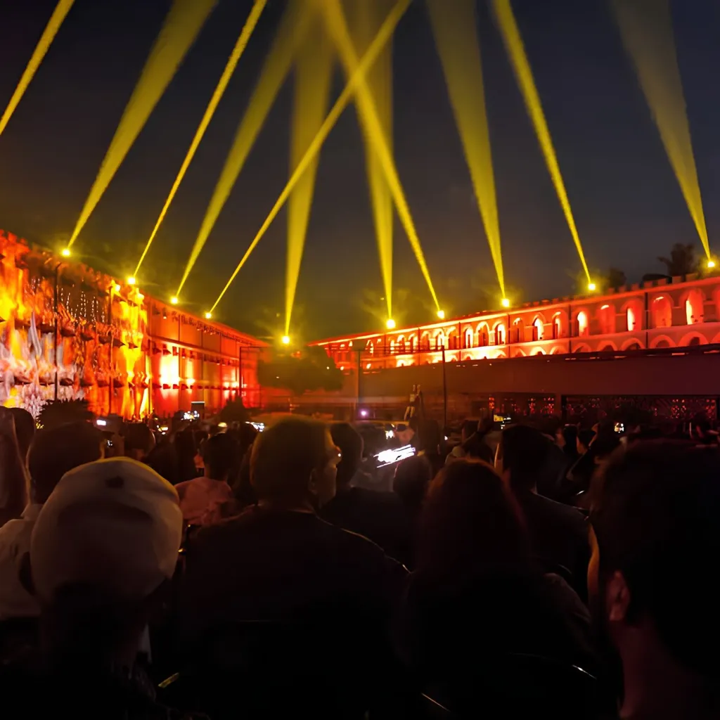 Cellular Jail Light & Sound Show