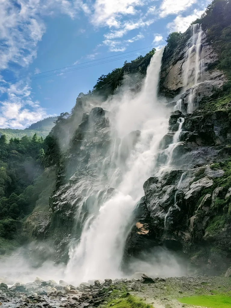 Tawang to Sangti Valley via Jung Falls
