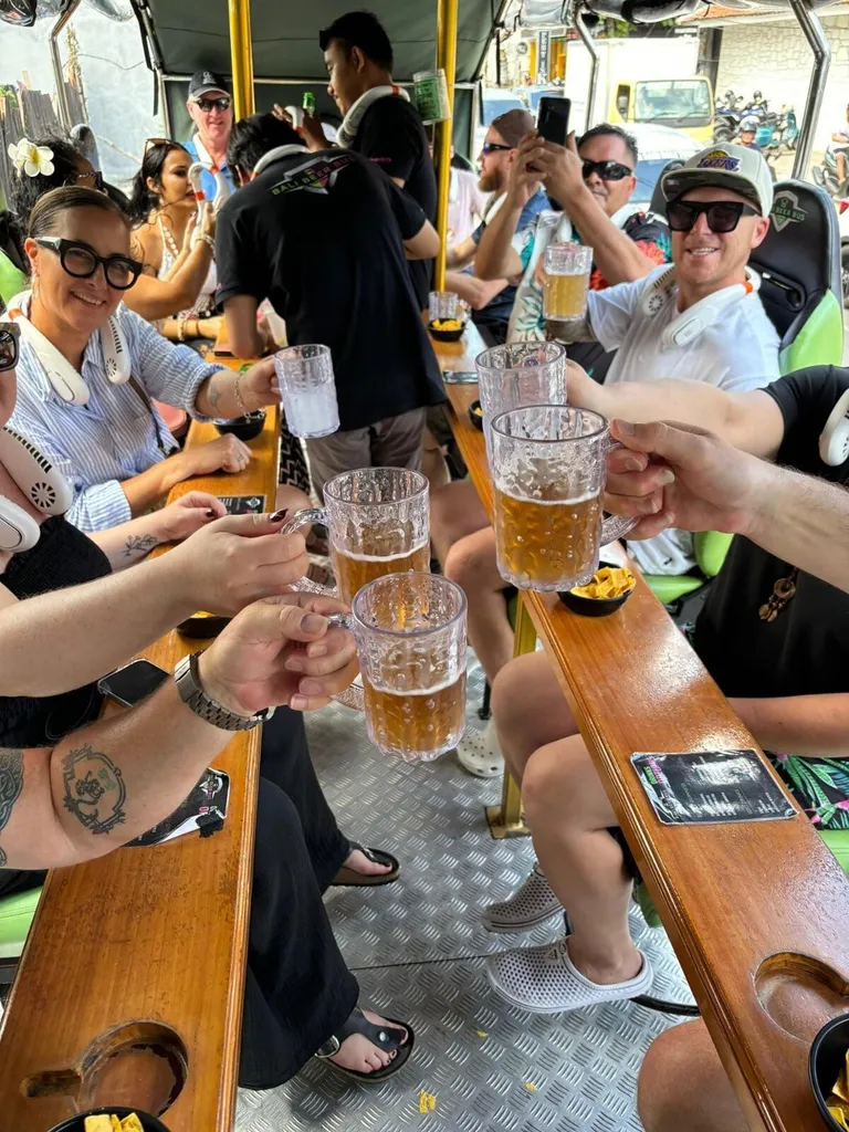 Arrival in Bali |  Beer Bus